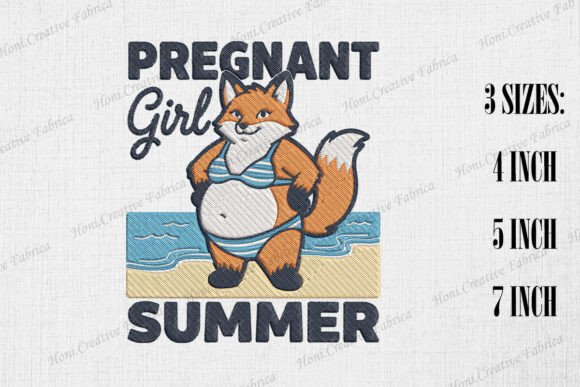 Download Pregnant Girl Summer Mama Fox - Girl Collection
