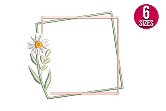 Download Daisy Monogram Frame - Premium Resources