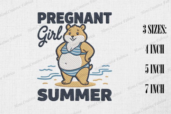Download Pregnant Girl Summer Mama Hamster - Girl Collection